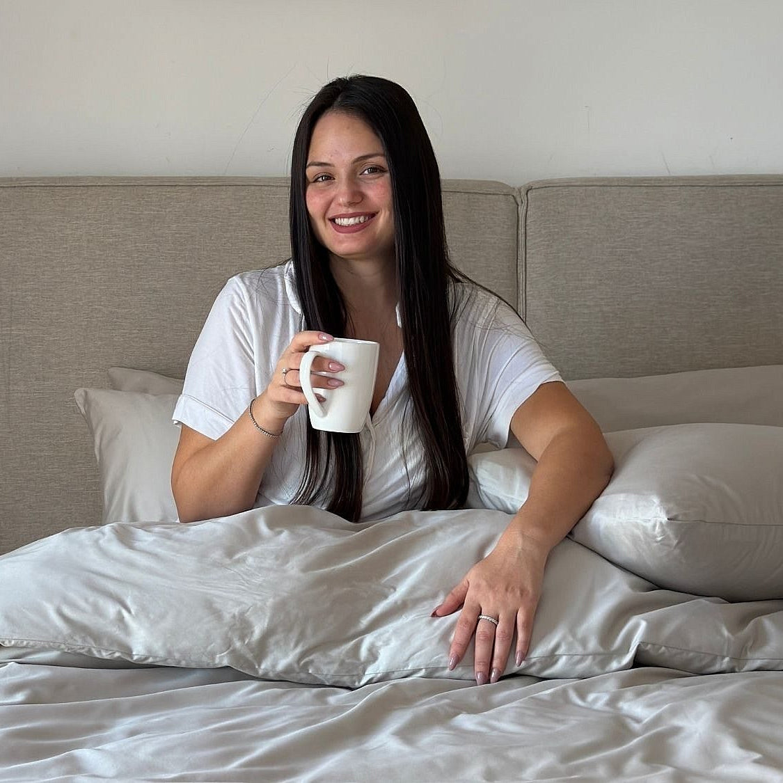 מצעי כותנה מצרית צפיפות 500, עשויים מסיבים דקים וחזקים עם כ-500 חוטים בכל אינץ', מה שהופך אותם לאיכותיים ועמידים לשנים רבות!