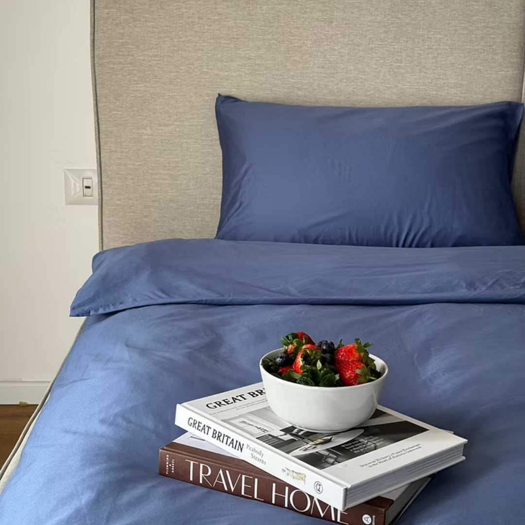 זוג ציפיות מכותנה מצרית, הנחשבת לאחת מסוגי הכותנה המשובחים בעולם.