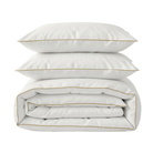 מצעי כותנה מצרית צפיפות 500, עשויים מסיבים דקים וחזקים עם כ-500 חוטים בכל אינץ', מה שהופך אותם לאיכותיים ועמידים לשנים רבות!

מצעים רכים ומפנקים שיהפכו את חדר השינה שלך להרגיש כמו בית מלון. מוצר הדגל שלנו, כותנה מצרית סרוגה באריגת סאטן, הצפיפות גבוהה והאיכותית לחוויית שינה מפנקת.