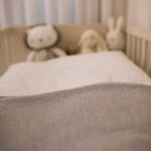 סט מצעים מכותנה מצרית, הנחשבת לאחת מסוגי הכותנה המשובחים בעולם, המעניק רכות ונעימות לחוויית שינה מפנקת במיוחד. מצעים אלו מתאימים באופן מושלם ללול התינוק.