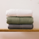 כיסוי מיטה רך טטרה רב עונתית העשוי 100% כותנה אורגנית