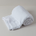 כיסוי מיטה רך טטרה רב עונתית העשוי 100% כותנה אורגנית בצבע לבן